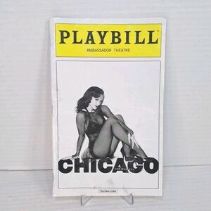 Chicago The Musical Playbill Ambassador Theatre Sept 2013 Broadway Program